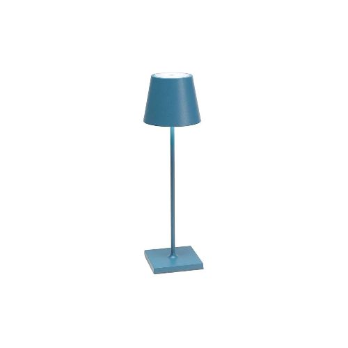 Lámpara de Mesa Roger Recargable Dimerizable Azul — Serlux