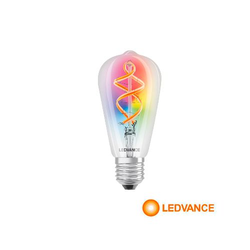 Lámpara LED Smart WiFi LEDVANCE OSRAM ST64 6W RGBW — Serlux