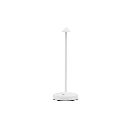 Lámpara de Mesa Arrow Recargable Dimerizable Blanca — Serlux