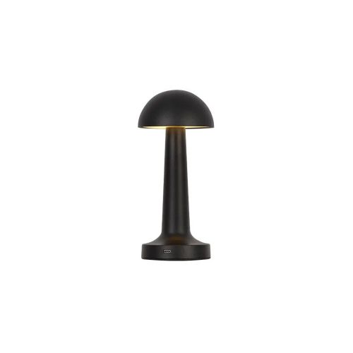 Lámpara de Mesa Samoa Portátil Recargable Negro — Serlux