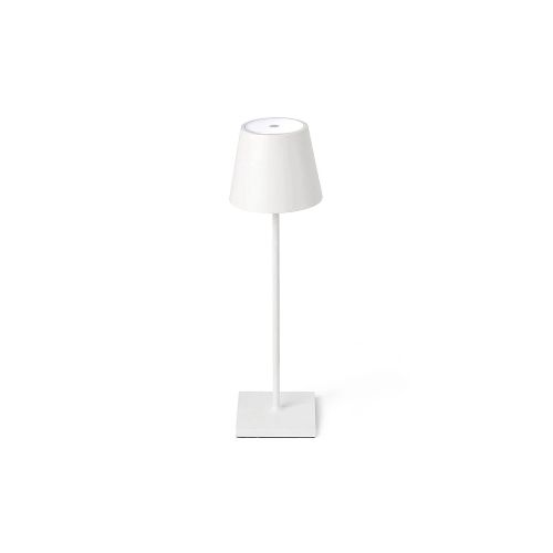 Lámpara de Mesa Roger Recargable Dimerizable Blanca — Serlux