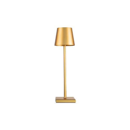 Lámpara de Mesa Roger Recargable Dimerizable Dorado — Serlux