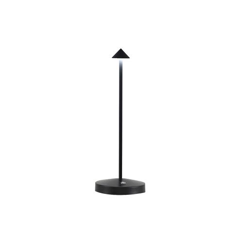 Lámpara de Mesa Arrow Recargable Dimerizable Negra — Serlux