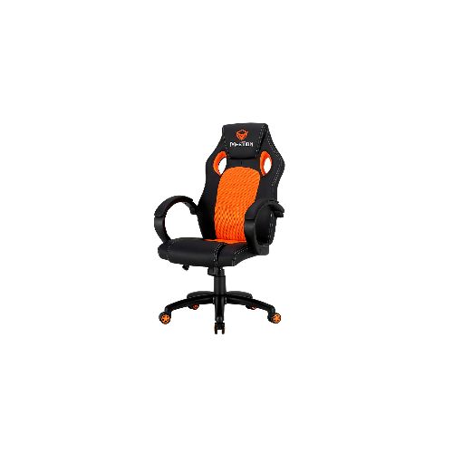 Silla Gamer Meetion Escritorio E-Sport Setup CHR05 - Naranja y negro