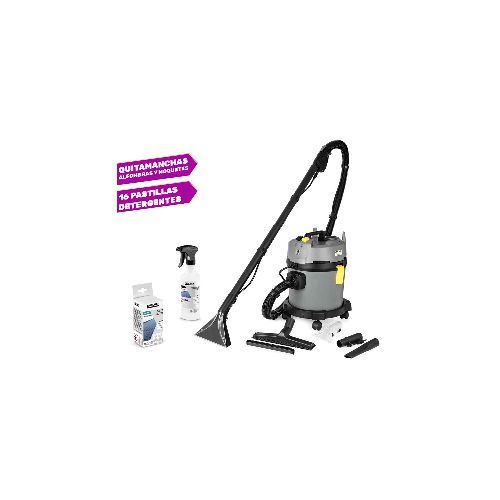 Lavadora Aspiradora Tapizado Moquete Karcher Profesional Puzzi 4/15 - Combo Detergentes