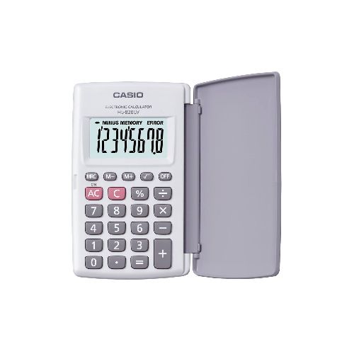 Calculadora de Bolsillo Casio HL-820LV 8 Digitos