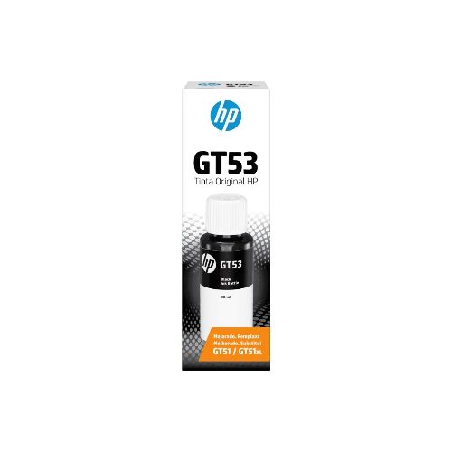 Botella Tinta HP GT53 Negro | ProNet Tecnología  