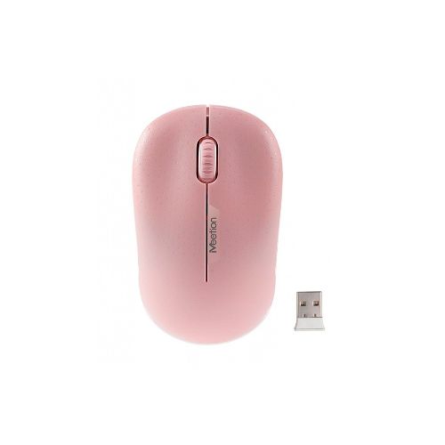 Mouse Óptico Inalámbrico Meetion R545 Rosado | ProNet Tecnología  