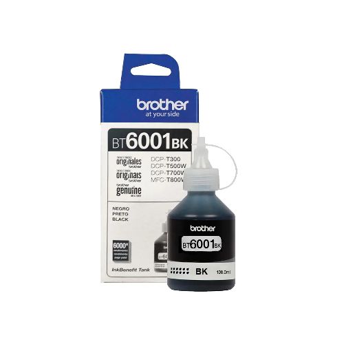 Botella de tinta Brother BT6001BK negro | ProNet Tecnología  