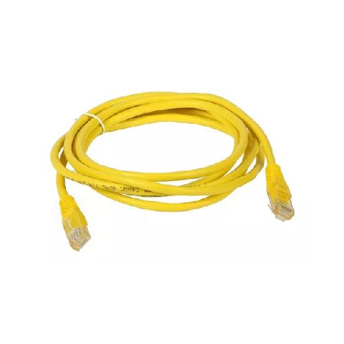 Patch cord categoría 6 de 2 metros amarillo - ProNet Tecnología - Cables  