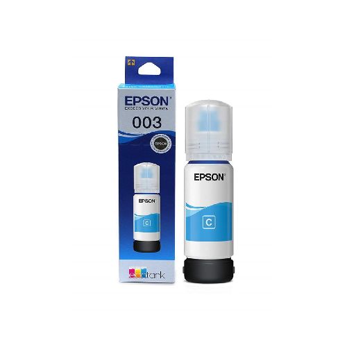 Botella de tinta Epson T003C Cian | ProNet Tecnología  