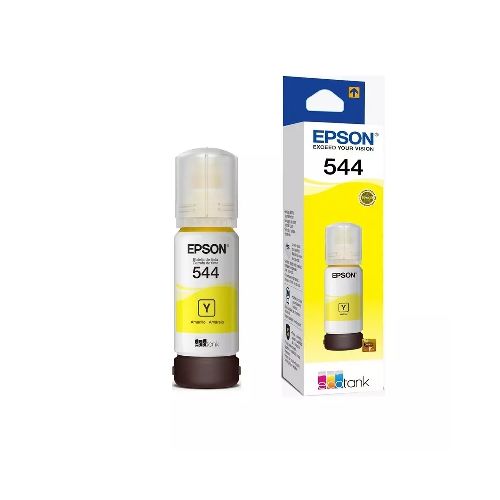 Botella de tinta para Epson T544 Amarillo | ProNet Tecnología  