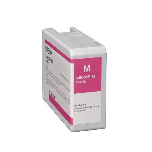 CARTUCHO DE TINTA SJIC35P-M MAGENTA PARA EPSON ColorWorks  