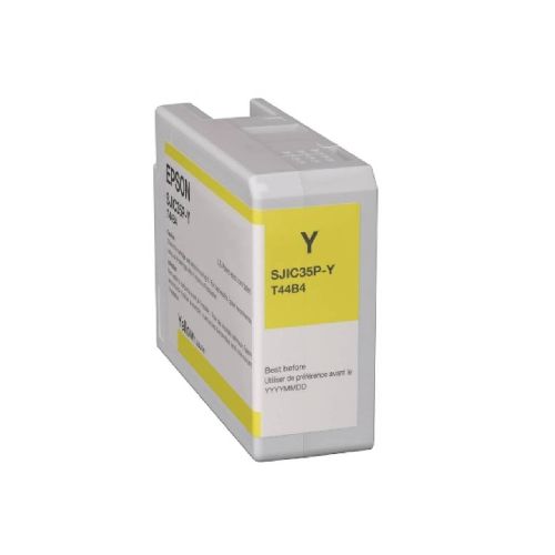 CARTUCHO DE TINTA SJIC35P-Y AMARILLO PARA EPSON ColorWorks  