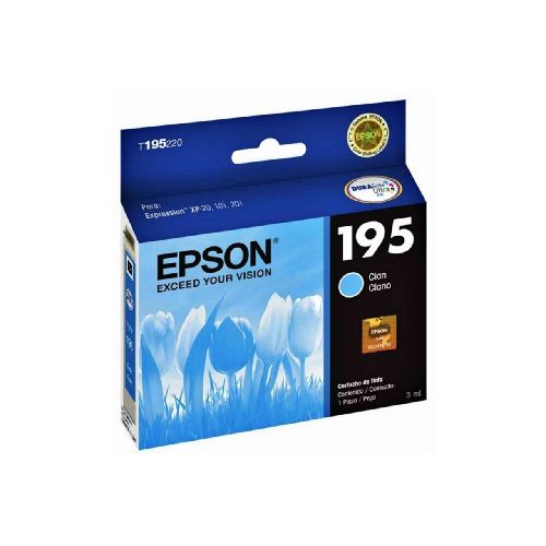 CARTUCHO DE TINTA T195220 CIAN PARA EPSON XP-201/211  