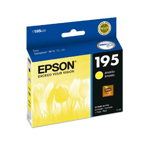 CARTUCHO DE TINTA T195420 AMARILLO PARA EPSON XP-201/211  