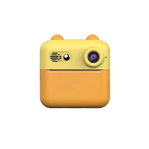 Camara De Fotos Con Impresora Para Niños - Naranja  