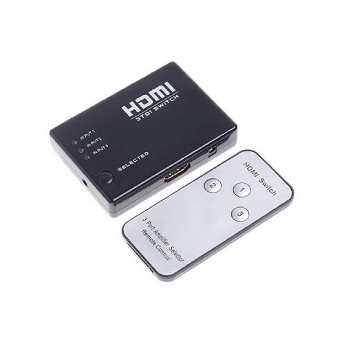 Switch hdmi 3 entradas y 1 salida  