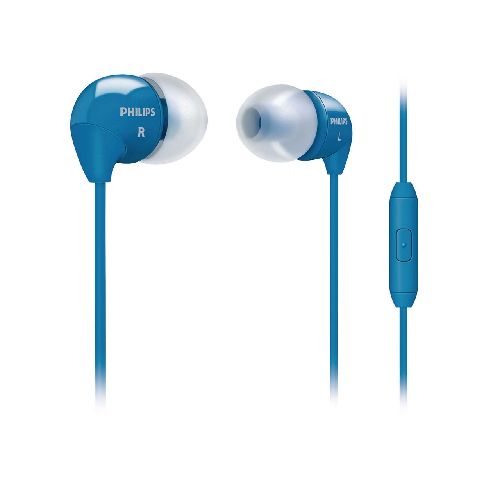 AURICULAR INTRAUDITIVO AZUL CON MICROFONO PHILIPS  