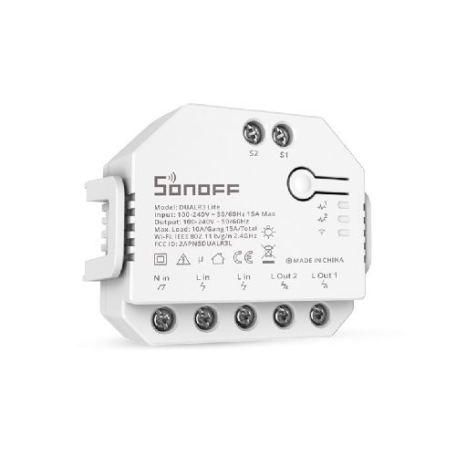 DUALR3 Lite - Interruptor Smart Switch Apagado Encendido Wifi SONOFF  