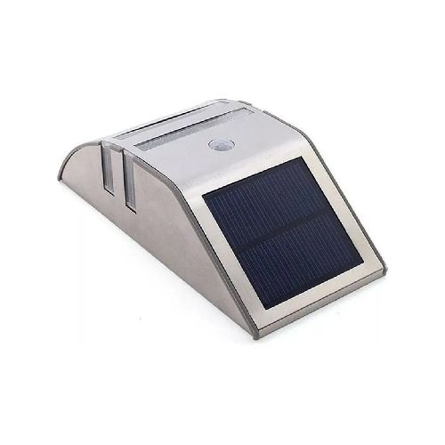 Foco Led Solar de Acero Inoxidable    Wall Light  