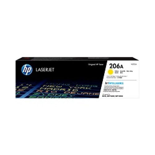 HP 206A – Amarillo – original – LaserJet – cartucho de tóner (W2112A) – para Color LaserJet Pro M255dw, M255nw, MFP M282nw, MFP M283cdw, MFP M283fdn, MFP M283fdw 