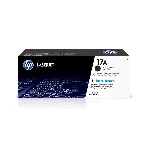 HP 17A – Negro – original – LaserJet – cartucho de tóner (CF217A) – para LaserJet Pro M102a, M102w, MFP M130a, MFP M130fn, MFP M130fw, MFP M130nw 