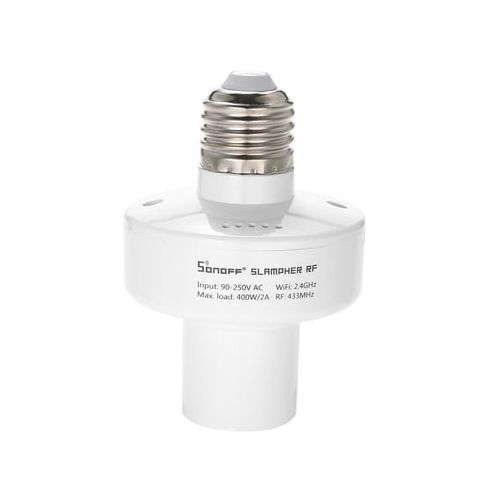 Portalámpara Sonoff Slampher Wifi Rf433mhz 10a 