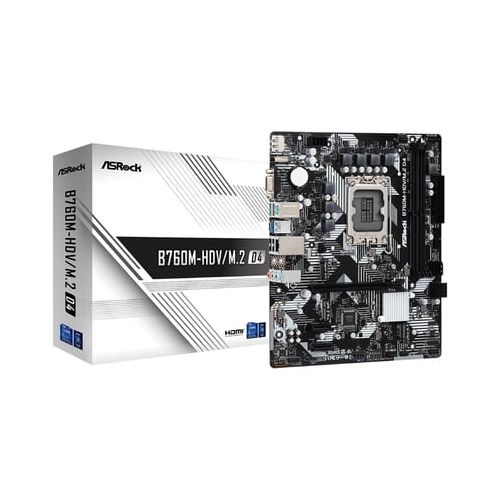 Motherboard Asrock B760m h/m.2 Ddr4 S1700 