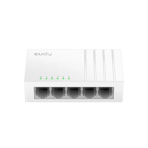 Switch Cudy 10/100 Mbps 5 Puertos Blanco 