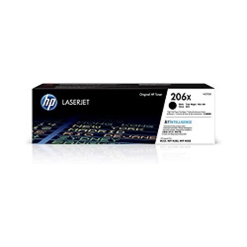 HP 206X – Alto rendimiento – negro – original – LaserJet – cartucho de tóner (W2110X) – para Color LaserJet Pro M255dw, M255nw, MFP M282nw, MFP M283cdw, MFP M283fdn, MFP M283fdw 