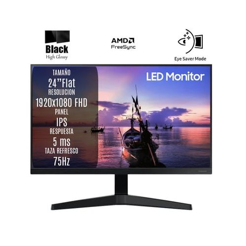 Monitor Samsung Essencial 24″ IPS 5ms 75Hz 