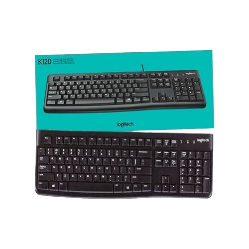 TECLADO LOGITECH CABLEADO USB K120  