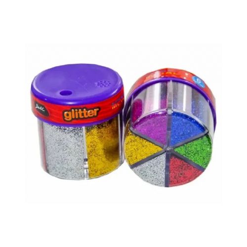 BRILLANTINA GLITTER TIPO SALERO X6 COLORES  