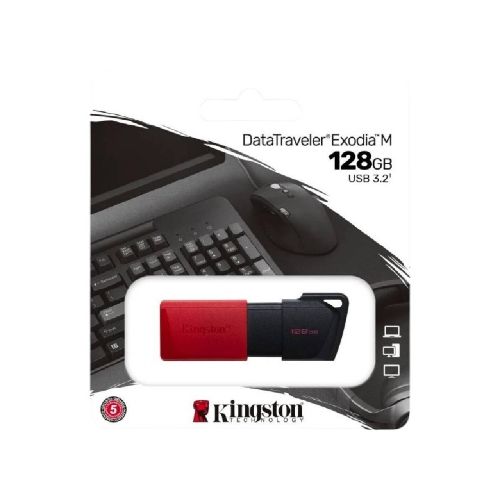 PENDRIVE KINGSTON DATA TRAVELER 128GB.  