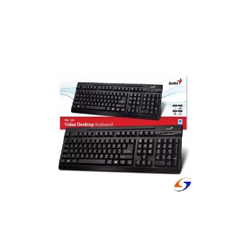 TECLADO GENIUS CABLEADO USB KB125  