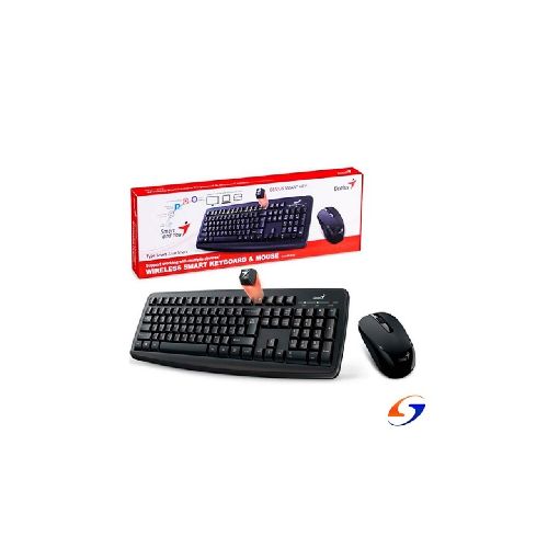 TECLADO GENIUS COMBO INALAMBRICO KM8200  