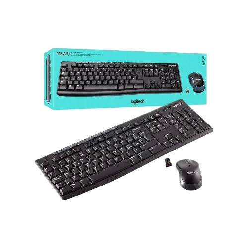 TECLADO LOGITECH COMBO INALAMBRICO MK270  