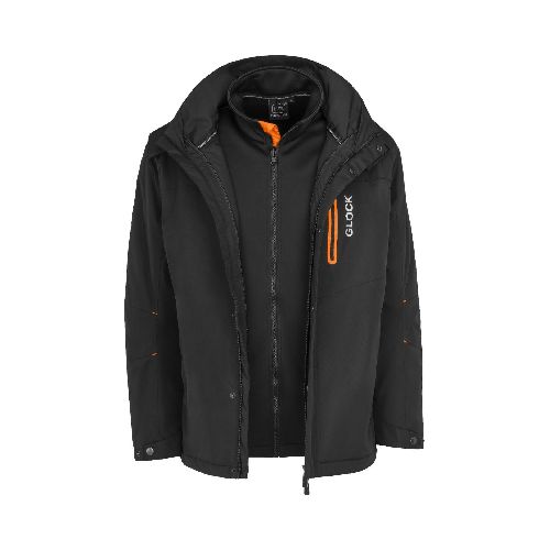 Campera GLOCK SOFTSHELL 2 EN 1 - Silvercat