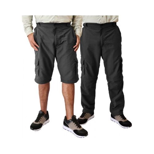 Pantalón bermuda Artemis con protección solar KING BRASIL - Negro — Aventureros