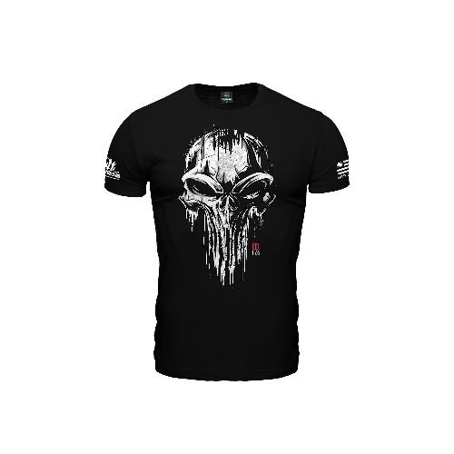 Remera manga corta Punisher Skull - Blanco — Aventureros