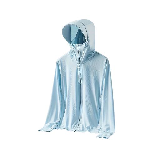 Campera con protección UV 50+ para dama - Celeste — Aventureros