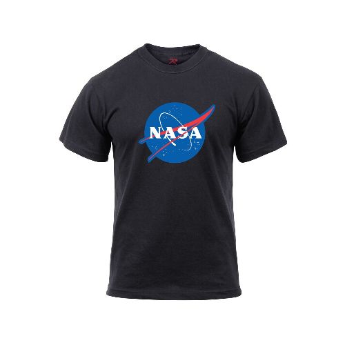 Remera con diseño militar - Black Ink - Nasa — Aventureros