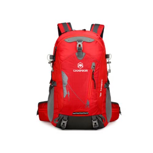 Mochila de trekking Outdoors 45L CAMPSOR - Rojo — Aventureros