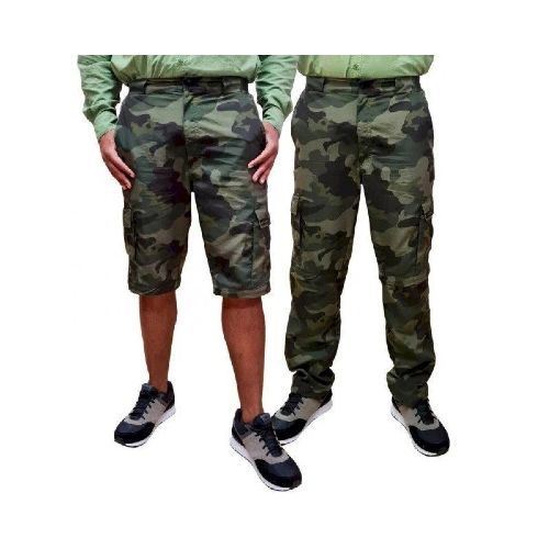 Pantalón bermuda Artemis con protección solar KING BRASIL - Woodland — Aventureros