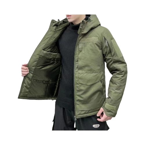 Campera táctica G8 - interior capitoneado - Verde — Aventureros