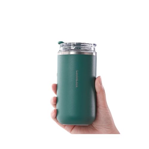 Vaso térmico Vernal tumbler de acero inoxidable 350ml - Lock&Lock - Verde — Aventureros