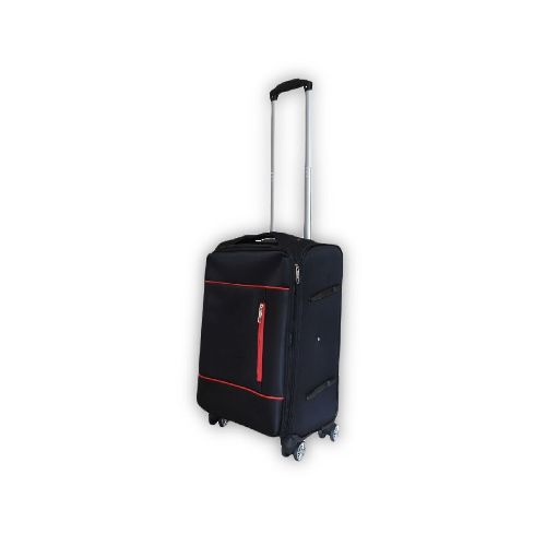 Valija chica 20” carry on en tela - Negro — Aventureros