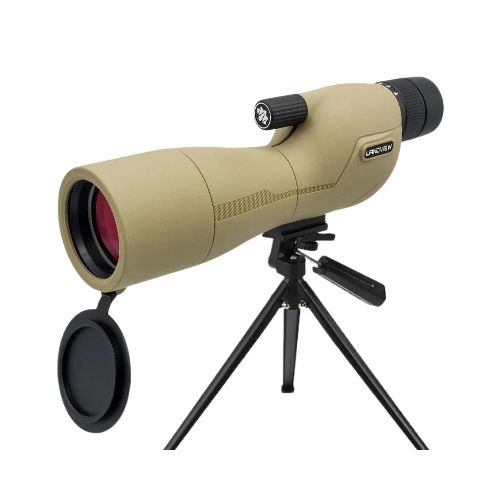 Monocular 25-75x60 con trípode y adaptación para celular - Caqui — Aventureros