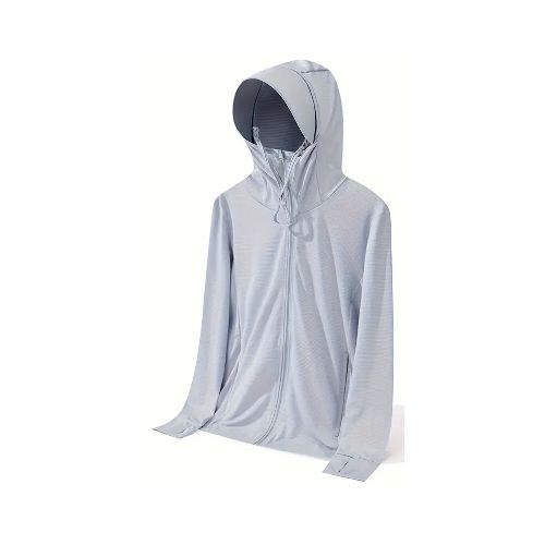 Campera con protección UV 50+ para dama - Gris — Aventureros